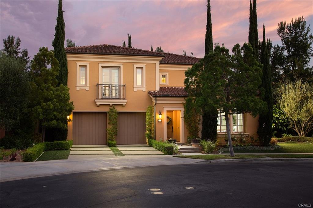 An amber colored home in Laguna Altura, Irvine, CA